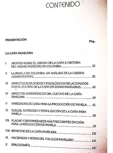Libro Cultivo De Caña Panelera Manual De Producción Nuevo