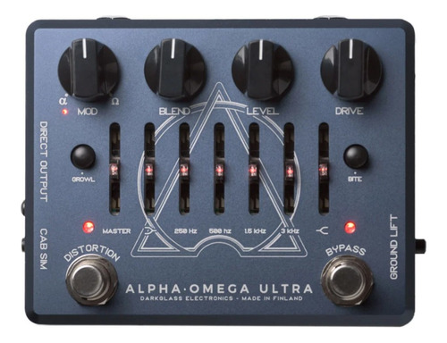 Pedal Preamp Darkglass Alpha Omega Ultra Baixo