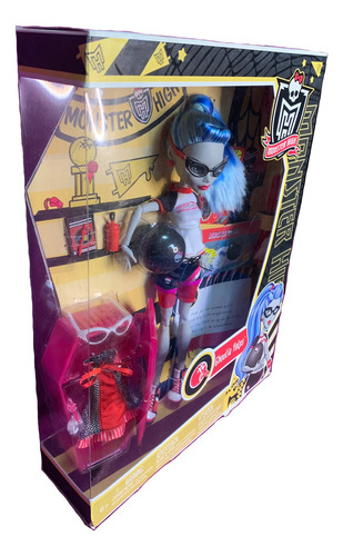Muñeca Ghoulia Yelps Monster High Classroom Playset
