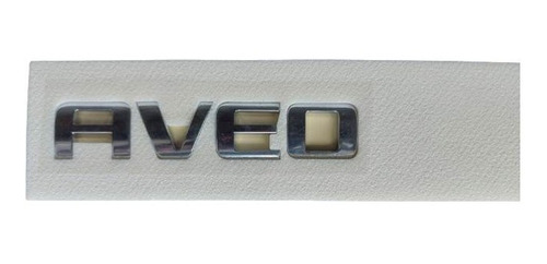 Emblema Logo Tapa Maleta Chevrolet Aveo (aveo Letras) Gm