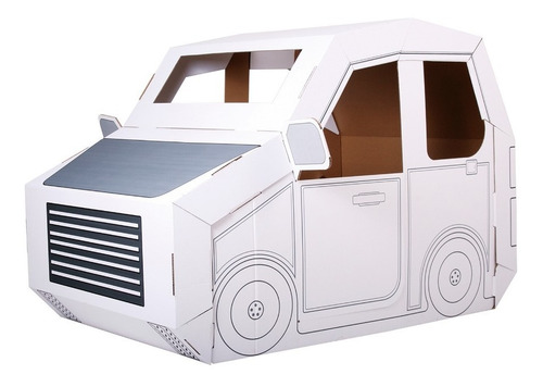 Imagen 1 de 2 de Coche De Cartón Mamut Cardboard Toys