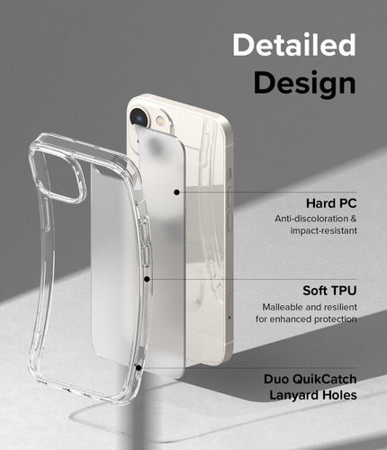 Funda Ringke Fusion Para iPhone 14 Plus De 6.7 Anti Impacto Nombre Del Diseño iPhone 14 Plus 6.7 Color Clear Matte (transparente Matte
