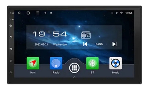 Radio Carro Android 2din 7 Pulgadas  2+32gb  Pantalla Ips