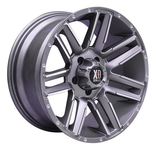 Set 4 Llanta 17x8.5 5x120 Et20 Gladiator Mgm-mr