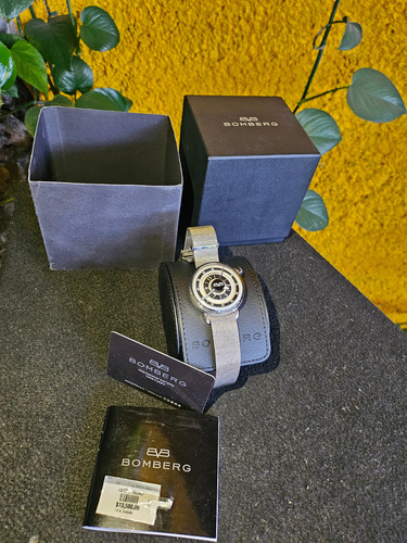 Reloj Bomberg Bb-01 Plateado