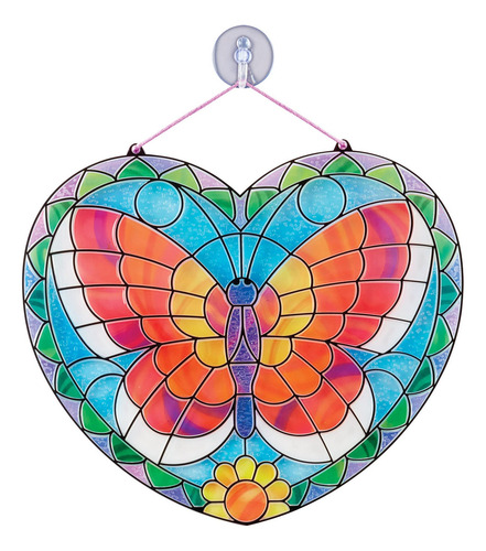 Kit De Actividades Para Vitrales De Mariposa