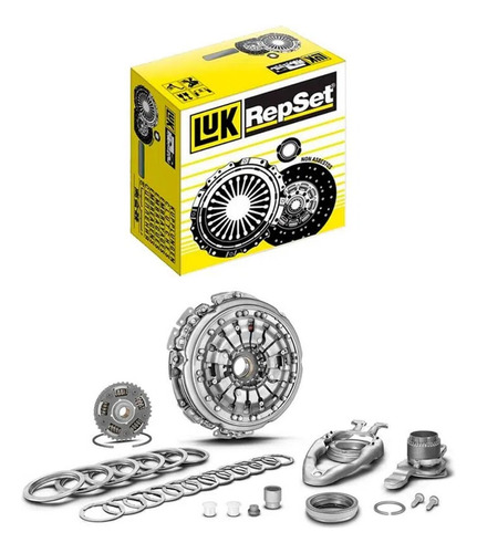 Kit Embreagem Dupla Dsg Vw Golf Highline 1.4 Tsi 140cv 13/15