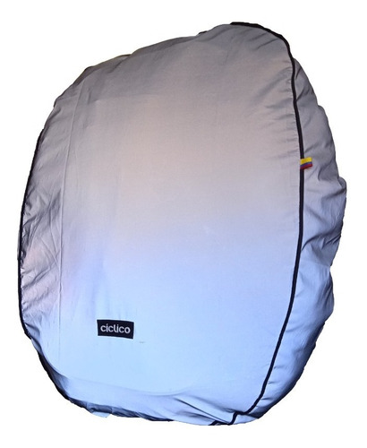 Cubre Morral Maleta Protector Impermeable Reflectivo Moto