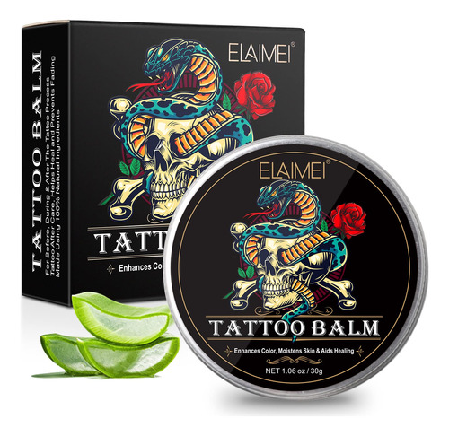 Tattoo Aftercare - Balsamo De Tatuaje Sin Dolor, Cura + Evit