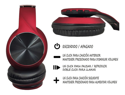 Audífonos Diadema Bluetooth St-57 Manos Libres Aux Tf Radio