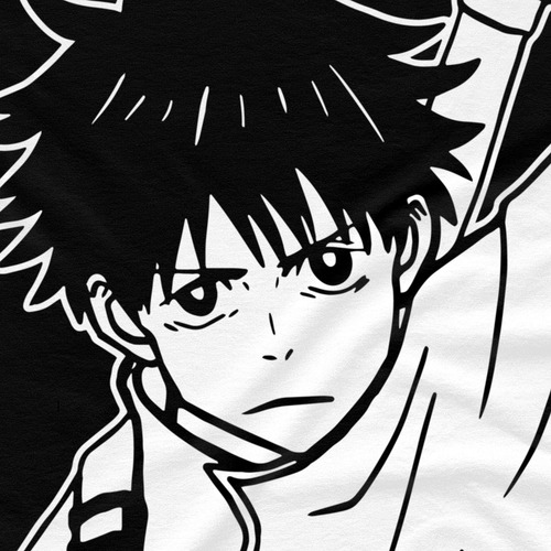 Playera Anime Jujutsu Kaisen Yuta Okkotsu Panel Blanco Ve