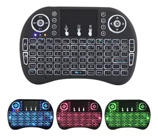 Retroiluminação Sem Fio Do Mini Teclado I8