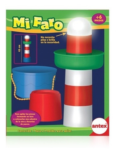 Juego Para Bebes Mi Faro Antex 2245 Apilable Educando