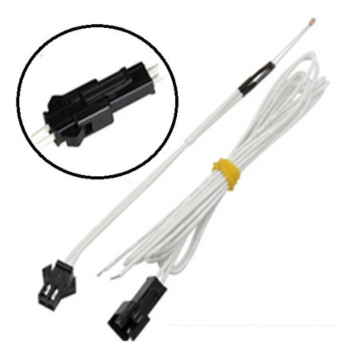 Termistor 100k En Dos Cables Con Union De Ficha Jst Thermist