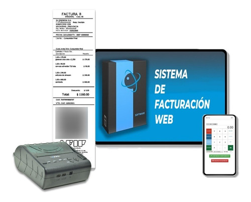 Impresora Fiscal Factura Electronica Afip + Software Celular