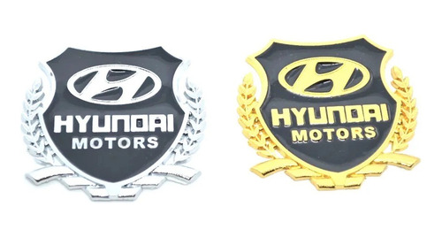 Emblema Hyundai Motors I30 Hb20 Veloster Ix35 Tucson Azera