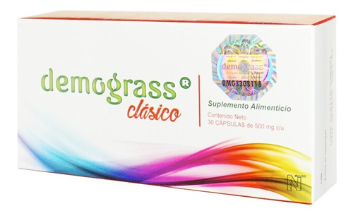 Imagen 2 de 7 de (4 Cajas) Demograss Clasico Original 30 Caps