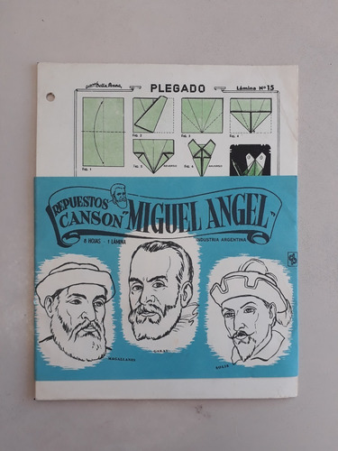 Lote 8 Repuestos Canson Miguel Angel  Della Penna - Sin Uso