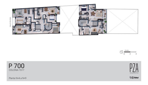 Oblivion (804) Apartamento De 1 Dormitorio Concocina Definida A La Venta En Cordón A Estrenar 2027
