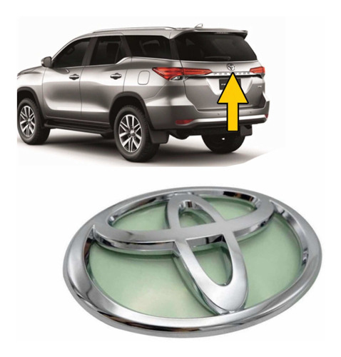 Emblema De Compuerta Toyota Fortuner 2006 Al 2019 Original