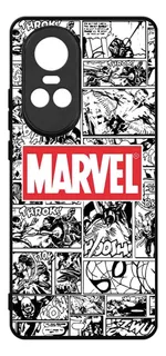 Funda Protector Case Para Oppo Reno 10 5g Marvel Comics