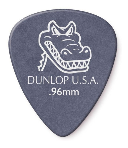 Palheta Dunlop Gator Grip 0.96mm Guitarra Pacote 6 Unidades