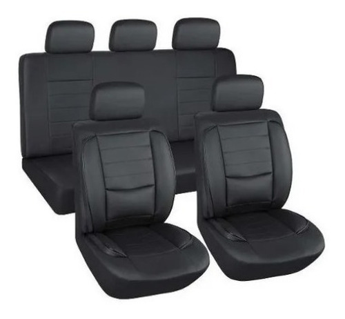 Set  Funda Cubreasiento Tipo Cuero Premium