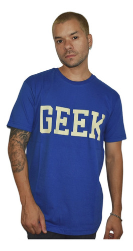 Remera Estampada Adulto  Geek S Al Xl