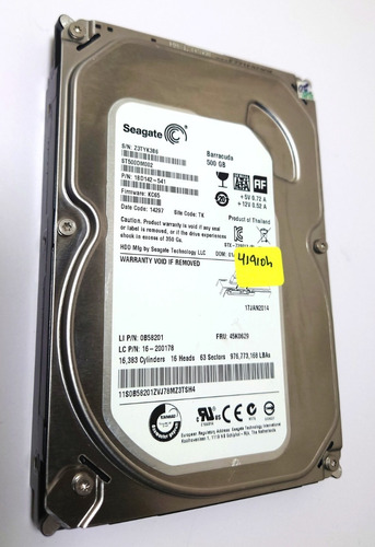 Disco Duro 500gb Seagate Desktop Hdd St500dm002 500gb