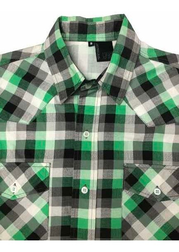 Camisa Hombre Talle S Efecto Uno Algodón Impecable Total