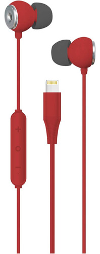 Auriculares Para iPhone (lightning) Realm Red