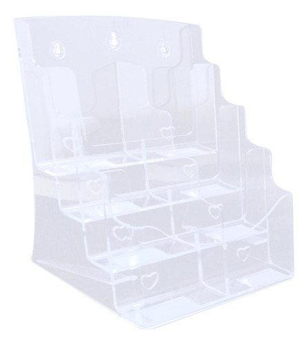 A Soporte De Acrílico Para Folletos, Soporte De 4 Cuadrícula