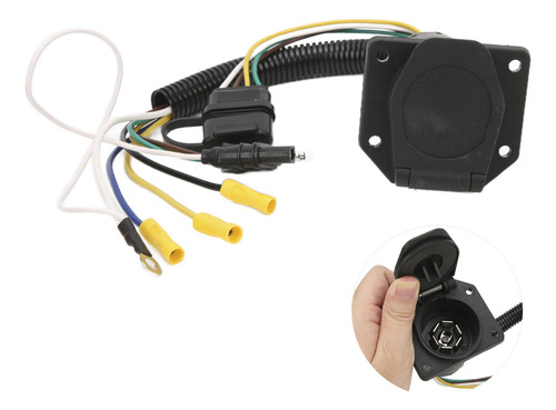 Adaptador De Cableado De Remolque De 4 Vías A Enchufe De Rem