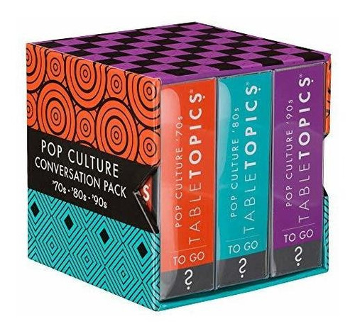 Tabletopics Pop Culture Conversation Pack - Tarjetas De Conv