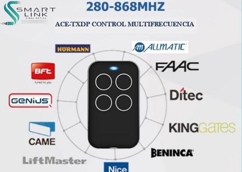 Control Multifrecuencia 280-868mhz