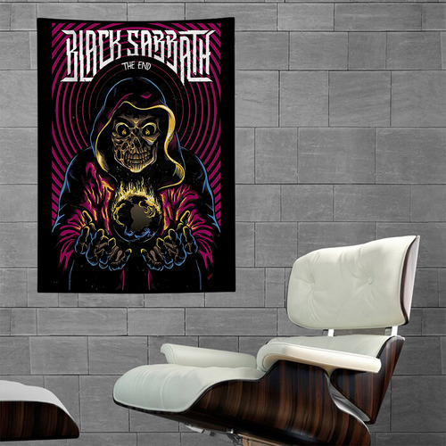 Stompy Bandeira Decorativa Black Sabbath The End Rock