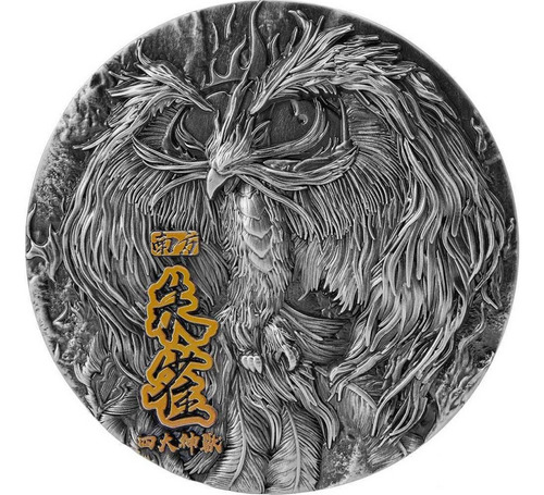 2 Onzas De Plata 2021 Vermillion Bird