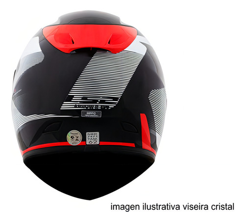 Capacete Ls2 Ff 323 Arrow R Evo Compete Tricomposto Tamanho Do Capacete 56 Tamanho 56 Cor Vermelho\cinza\preto Desenho Solid
