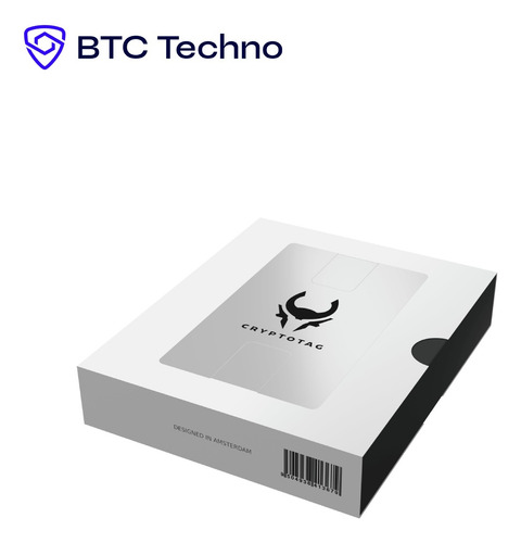 Steel Wallet Cryptotag Zeus / Billetera Acero Criptomonedas