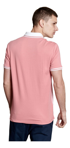 Polo Con Jacquard Frontal Interlock