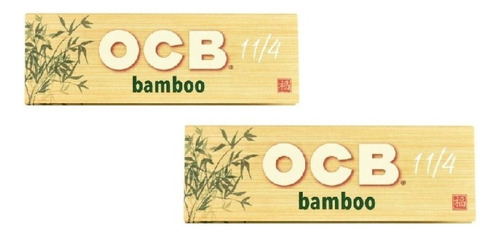 Ocb Papel Para Armar Bamboo Regular 1 1/4 X2 Sabor Ninguno