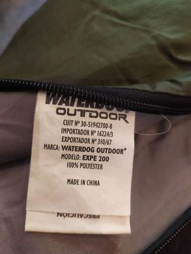 Bolsa De Dormir Waterdog Expe 200