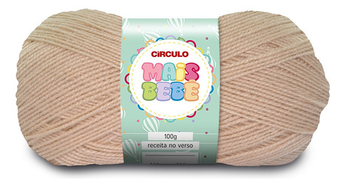 Lã Mais Bebê Círculo 100g - Imediato Cor 7845 - Renda