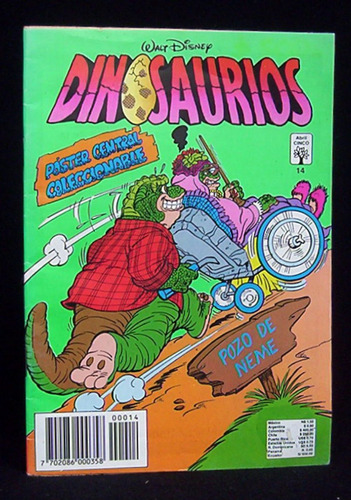 Revista Dinosaurios N° 14  Walt Disney 32 Págs.