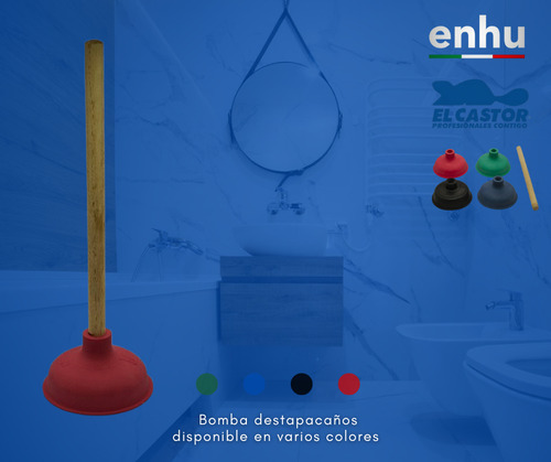 Bombas Destapa Caños 6 Pz.