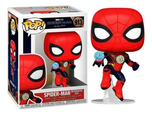 Figura de acción  Hombre Araña integrated suit Spider-Man: No Way Home 56829 de Funko Pop!