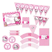 Comprar Kit Imprimible Hello Kitty Solo Textos Editables