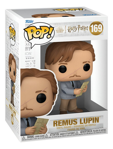 Figura Coleccionable Harry Potter - Lupin Con Mapa Funko Pop!