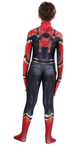 Imagem 6 de 6 de Fantasia Homem Aranha Ferro Vingadores Sem Volta Para Casa