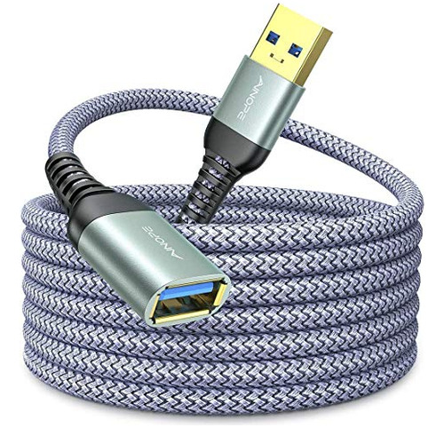 Ainope 6.6ft Usb 3.0 Extensión Cable Tipo A Hombre A Mujer E